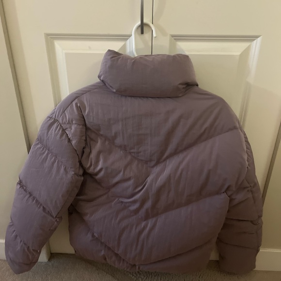COPY - Aritzia Purple Cloud Puff Jacket - Picture 2 of 3